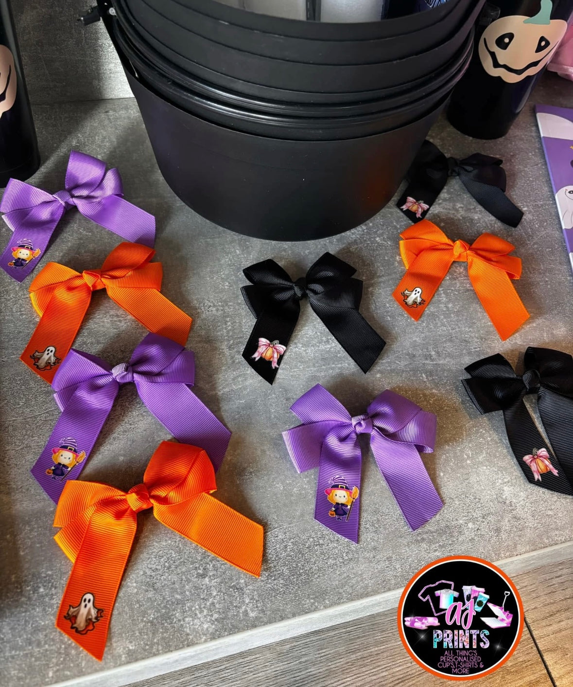 HALLOWEEN HAIR BOW’S