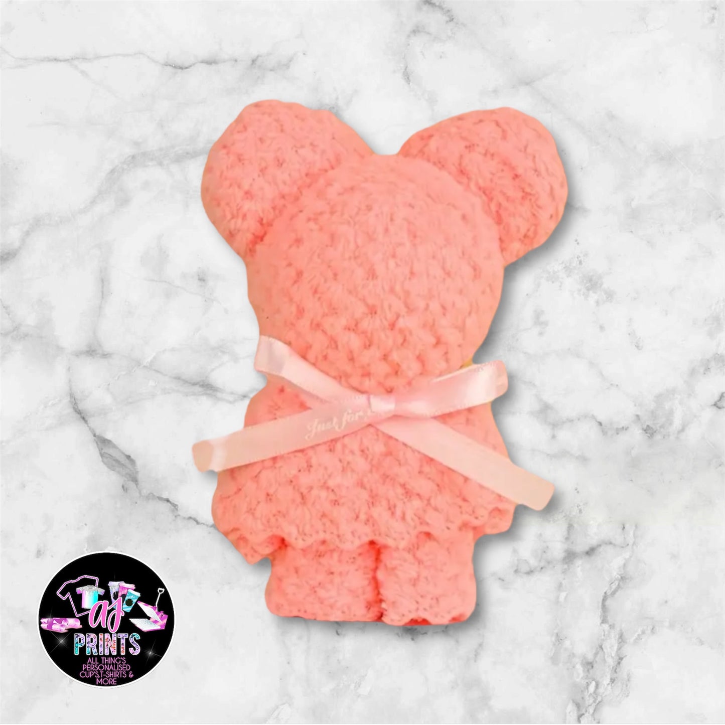 TEDDY BEAR FACE TOWEL