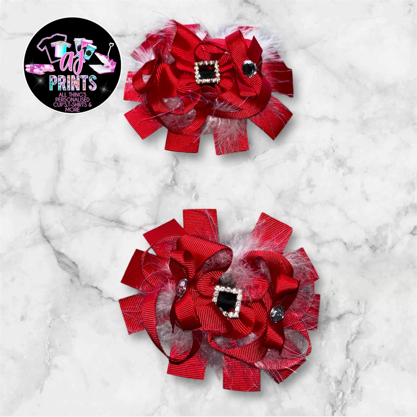 SMALL SANTA BOW