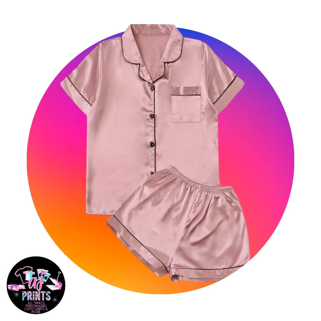 PINK SHORT SET