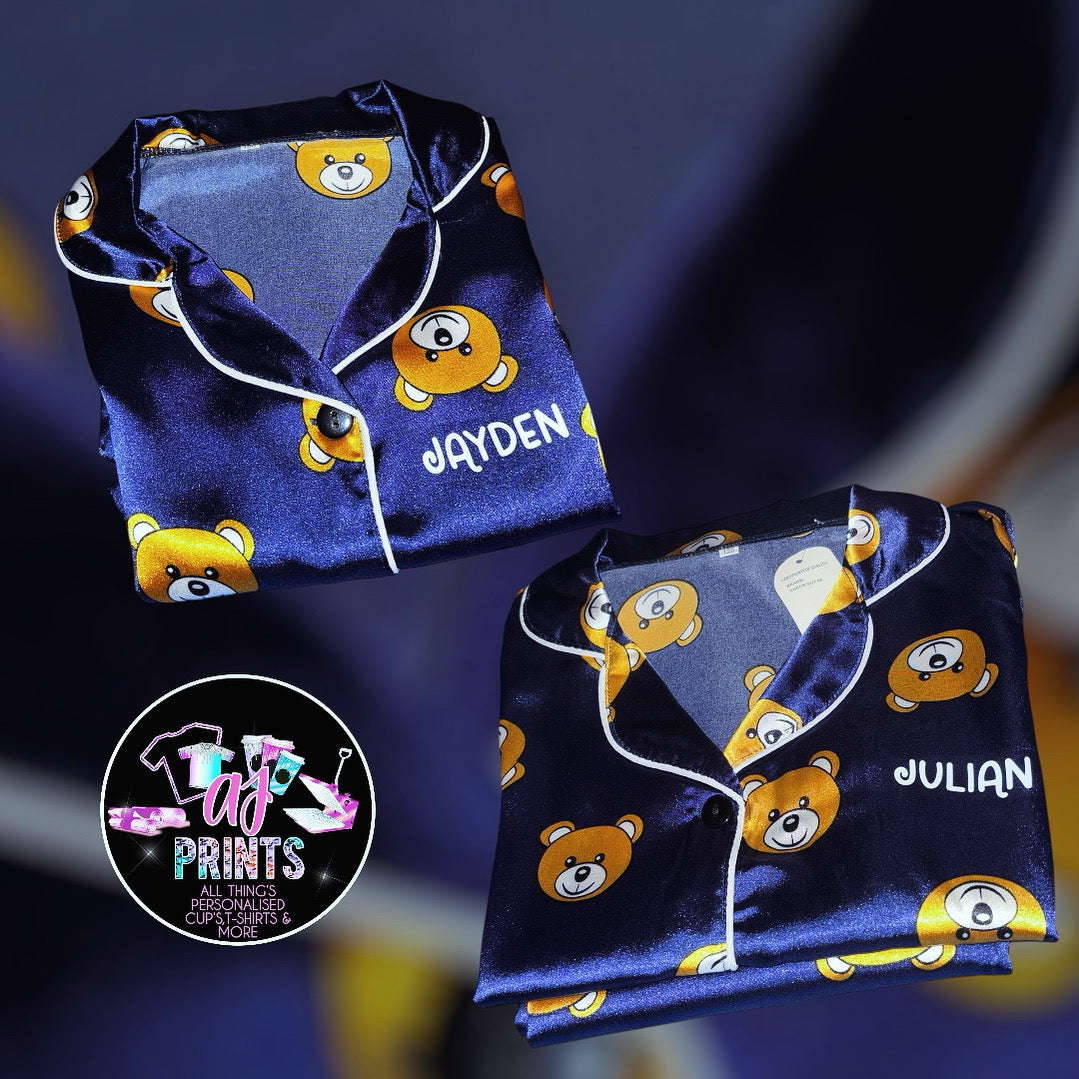 TEDDY BEAR PJ’S BOY’S