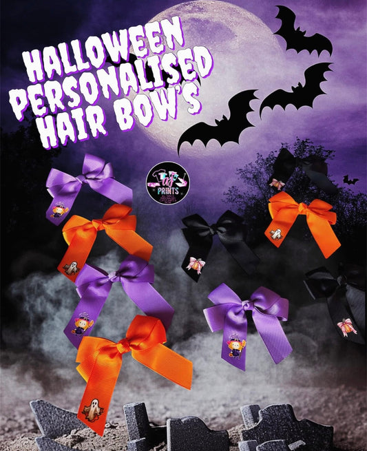 HALLOWEEN HAIR BOW’S