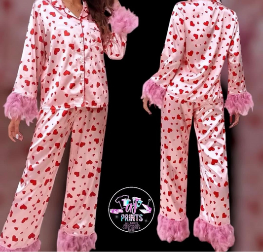 FUR HEART PJ’S