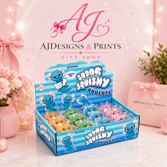 AXOLOTL SUGAR GLITTER SQUISHY