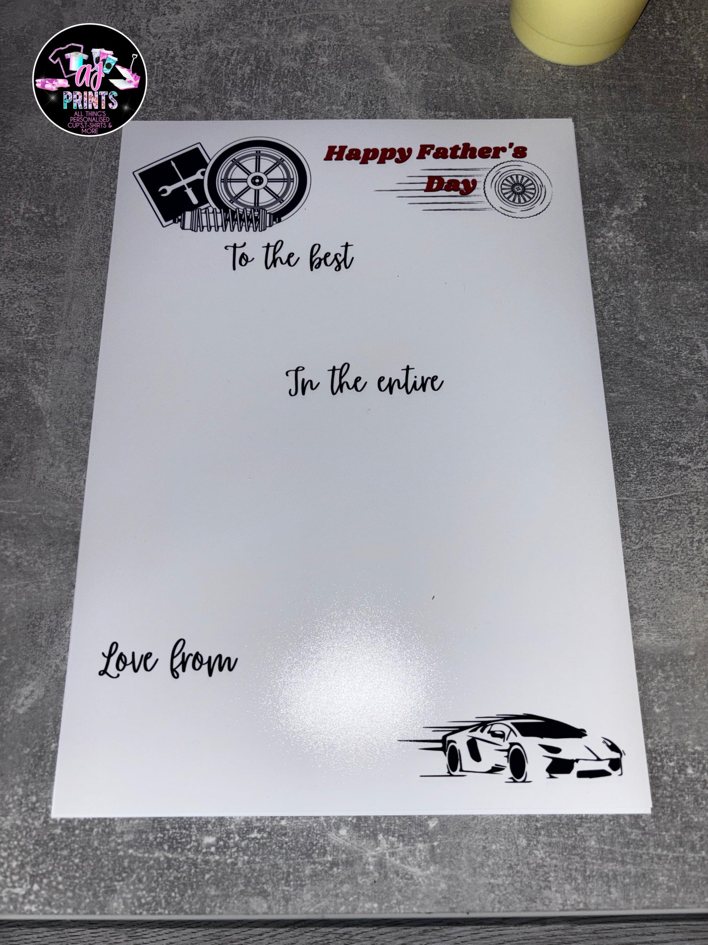 Father’s Day (Choc Board)
