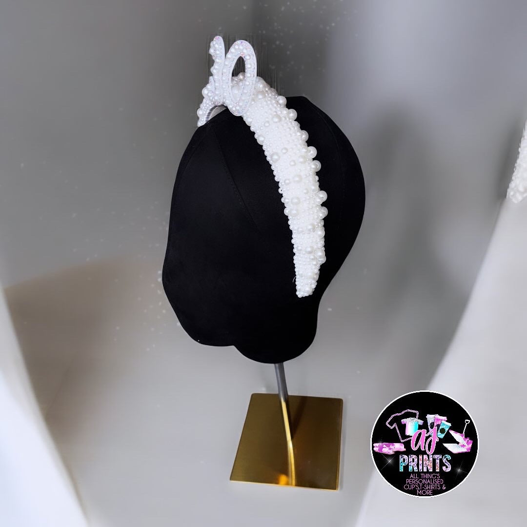 PEARL BIRTHDAY HEADBAND