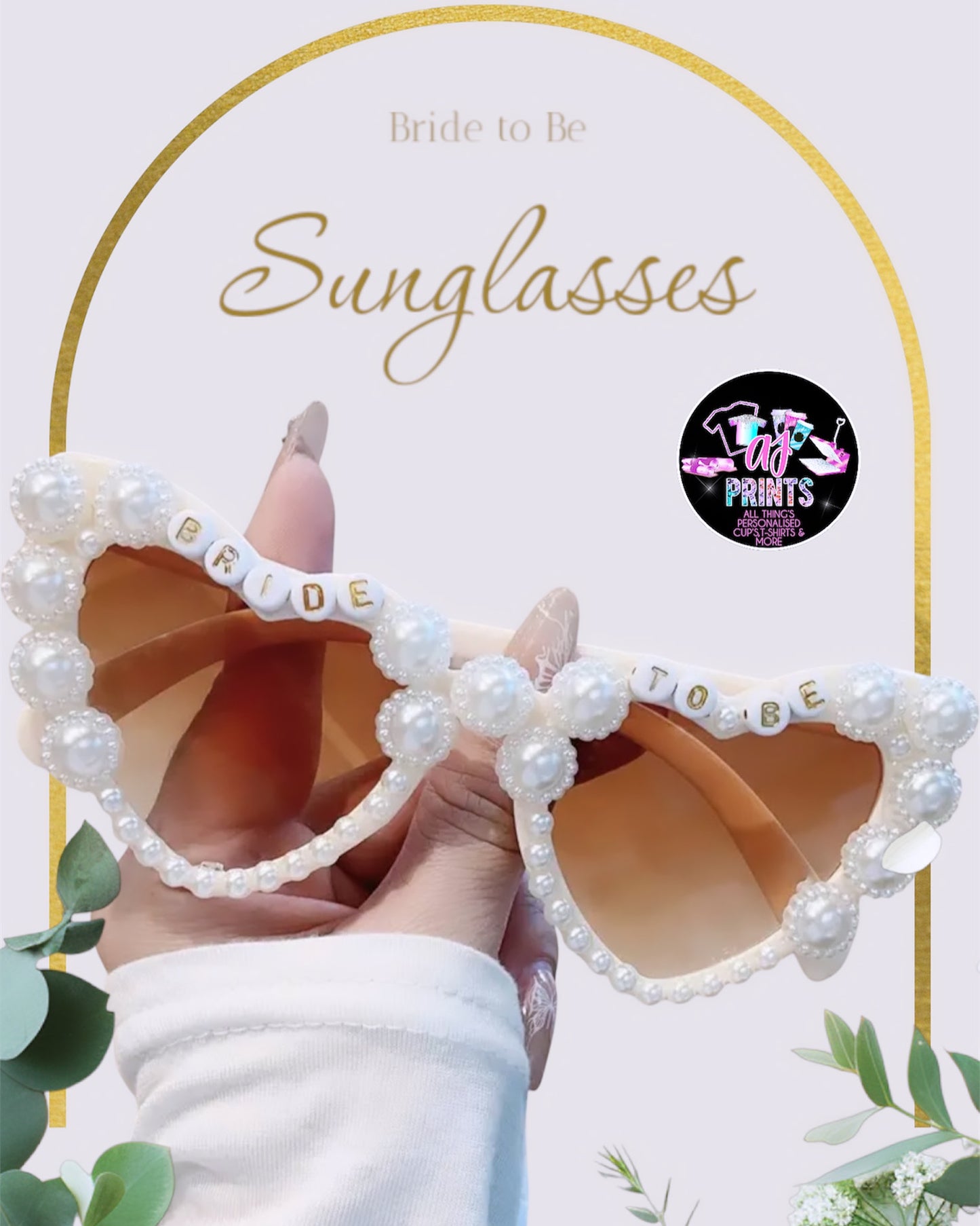 BRIDE TO BE SUNGLASSES