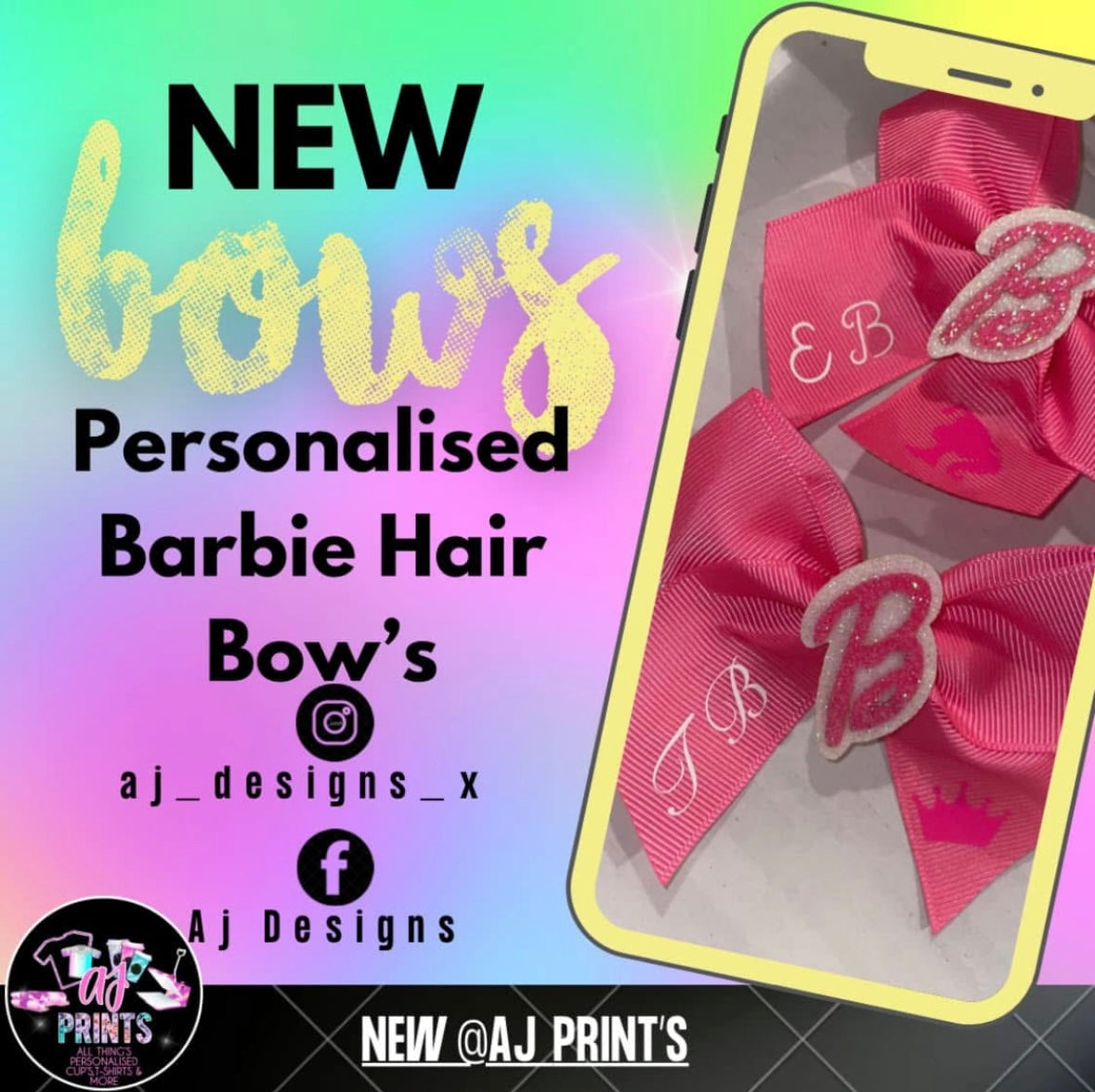 BARBIE SMALL BOW’S