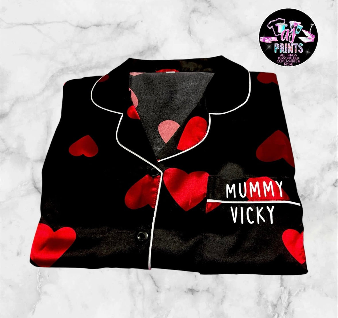 BLACK HEART PJ’S