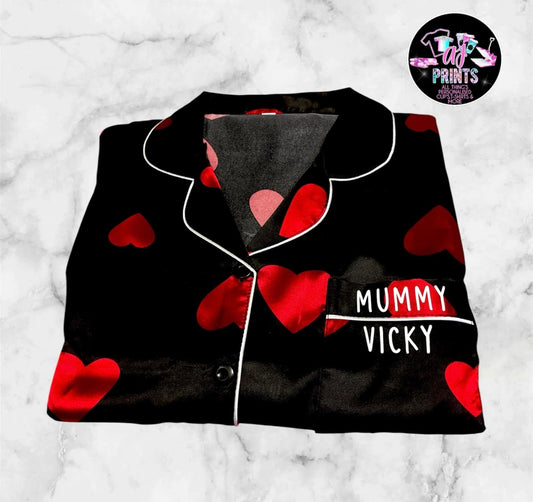 BLACK HEART PJ’S